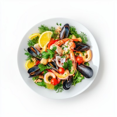 Фирменное блюдо Морской гриль прованс - купить в Варзи-Пельге